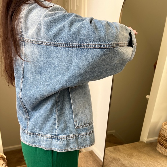 Free People Blue Jean Jacket - Picture 9 of 10
